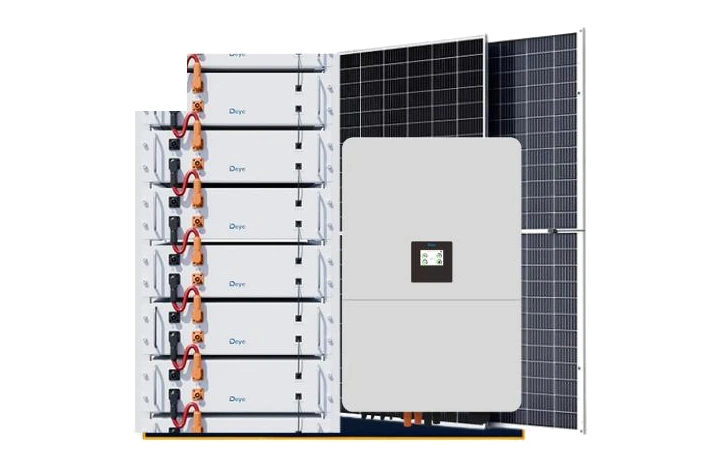 50kW Deye Solar System | 62kWh Battery | 52 x 620W Panels priced at R515,999