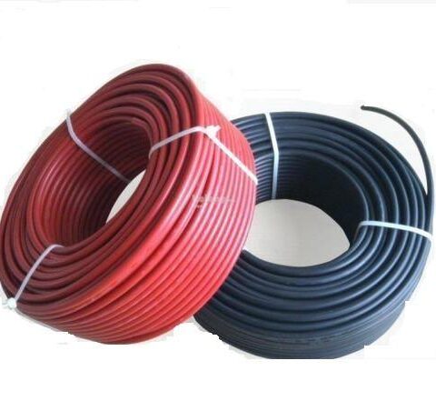 100m Solar Cable Black or Red