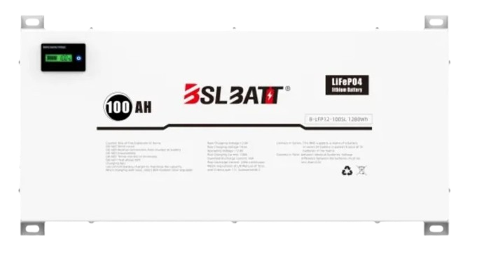 BSL Batt 12V 200Ah LiFePO4 Flat-pack