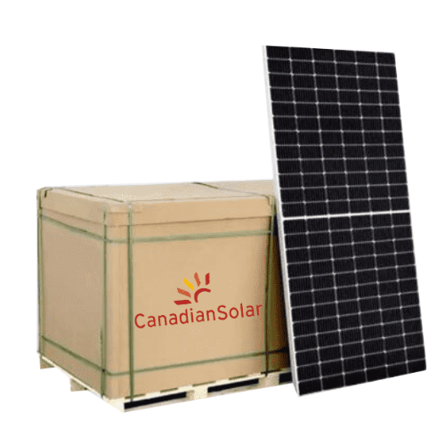 550 Canadian Solar Panels | Pallet (31)