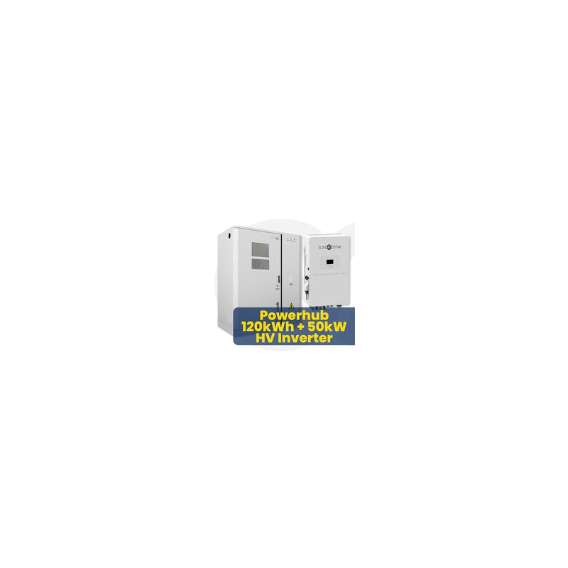 Mad Package Sunsynk Powerhub 120kWh + 50kW Inverter