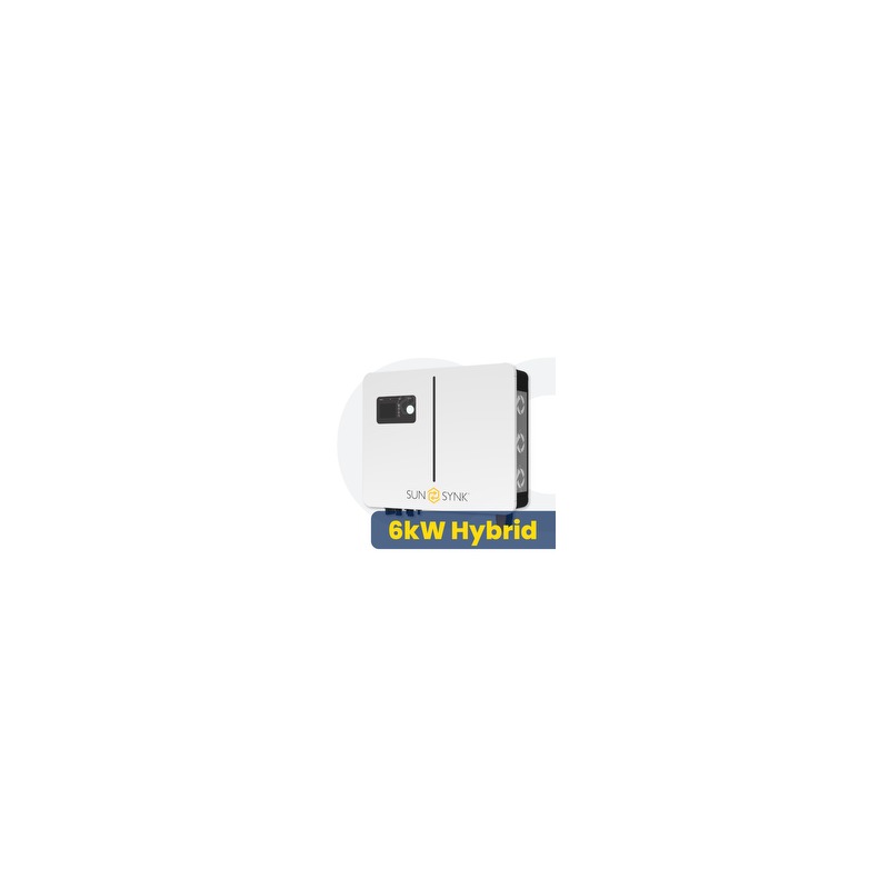 SunSynk LV Hybrid 6kW Mobile Lynks Inverter